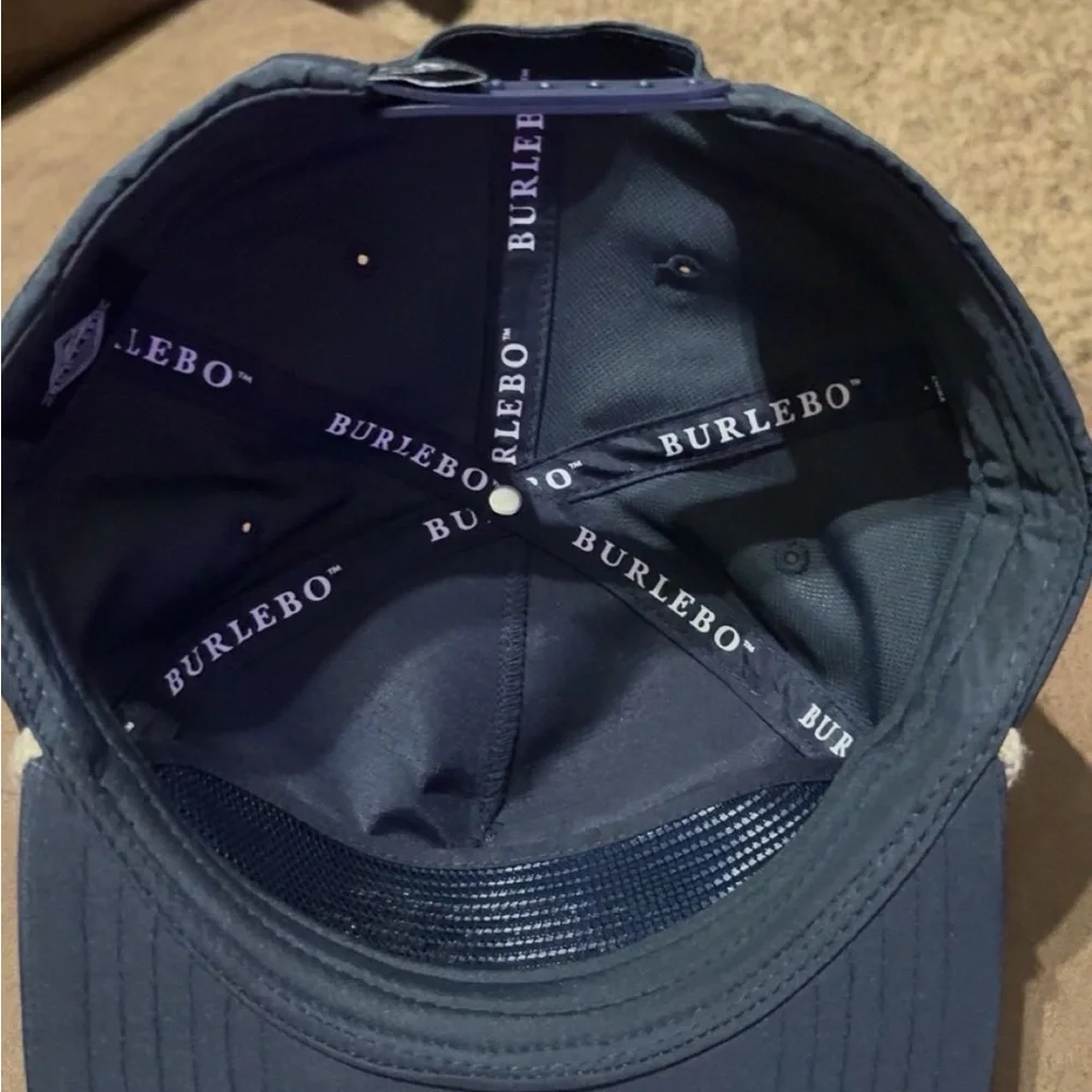 BURLEBO Navy Hat with Duck Embroidery - Picture 2 of 2